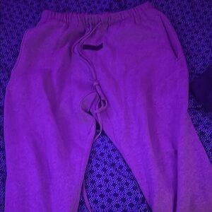 grey Fear of God essential sweatpants